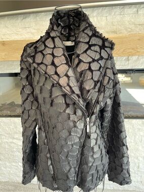 Vine Street Apparel Flawlessly Textured Zip Jacket